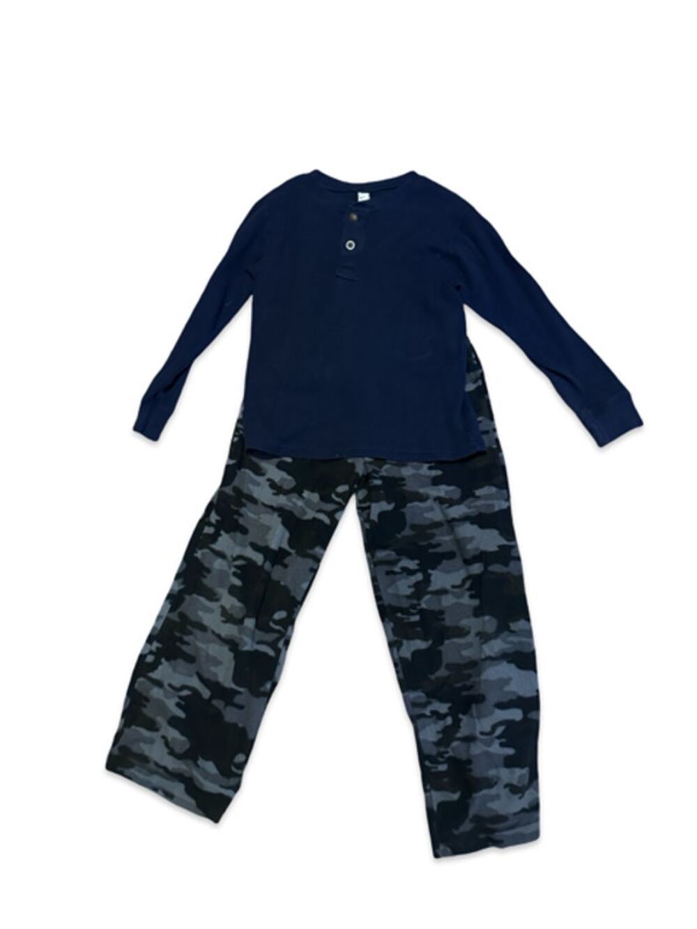 Pajama Lounge Set Garanimals Size 7 Faded Glory 5 Navy Camo 2 P
